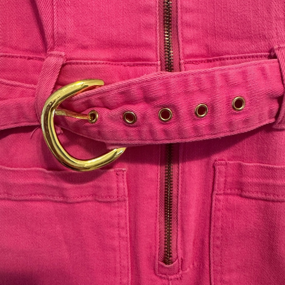 Show Me Your MuMu Pink Jumpsuit - Picture 5 of 7